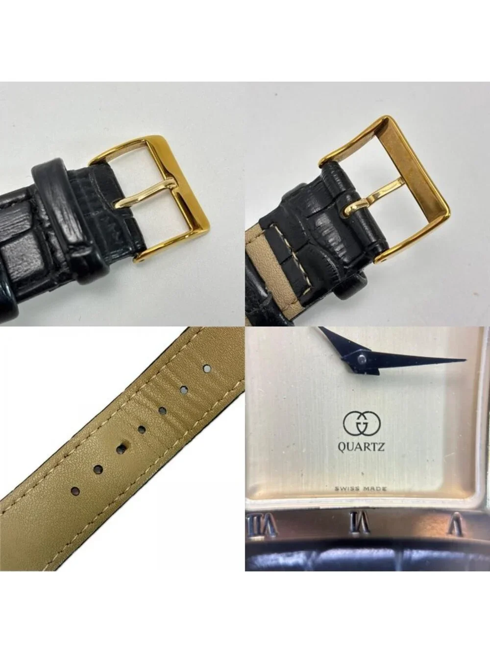Gucci Square Gold Watch